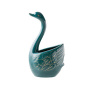 ceramic swan fruit fork set, view 17 - MRSLM