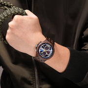 men's natural wooden quartz watch - MRSLM