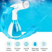 quick-heat handheld garment steamer, view 4 - MRSLM