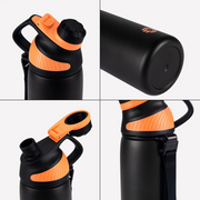 stainless steel thermo bottle with magnetic lid, view 11 - MRSLM