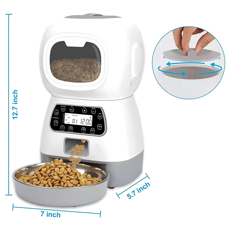 3.5L Smart Automatic Pet Feeder