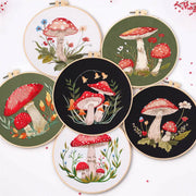 Mushroom embroidery kit, view 8 - MRSLM