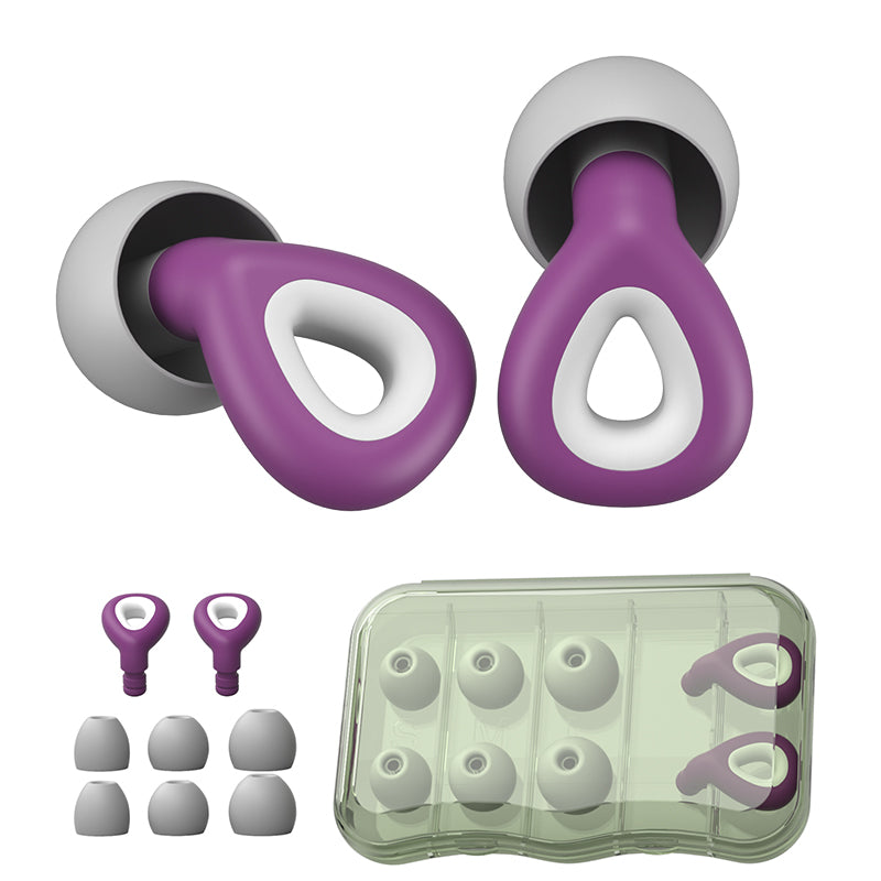 sleep and swim ear plug set, view 2 - MRSLM