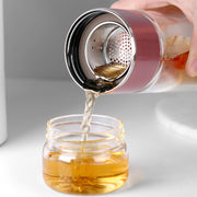 glass tea infuser bottle, view 10 - MRSLM