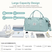 women's weekender travel bag, view 11 - MRSLM