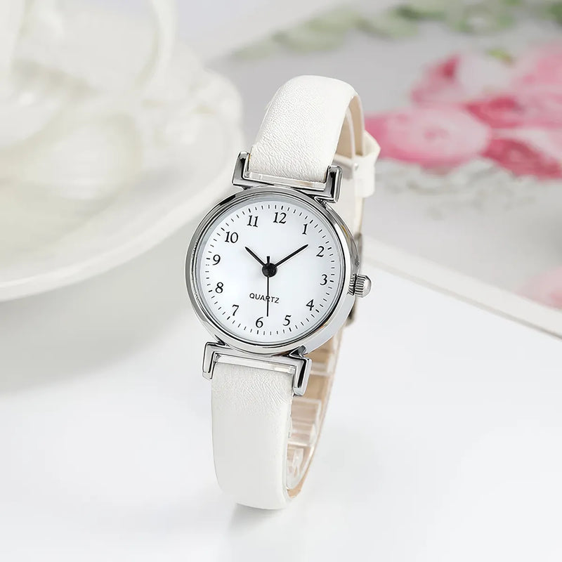 Leather strap quartz watch, view 7 - MRSLM