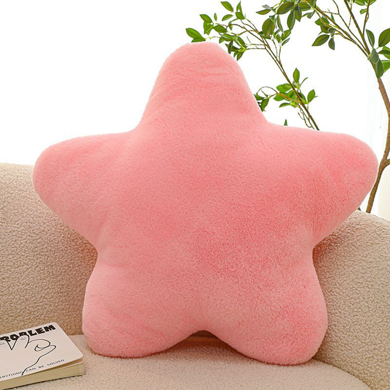cozy star throw pillow plush toy, view 3 - MRSLM