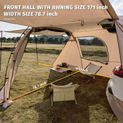 outdoor SUV tent awning, view 2 - MRSLM