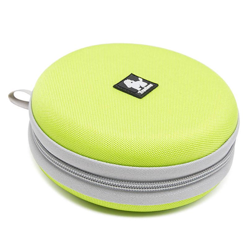 collapsible double dog bowl, view 3 - MRSLM