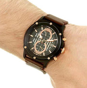 business casual stainless steel quartz watch, view 2 - MRSLM