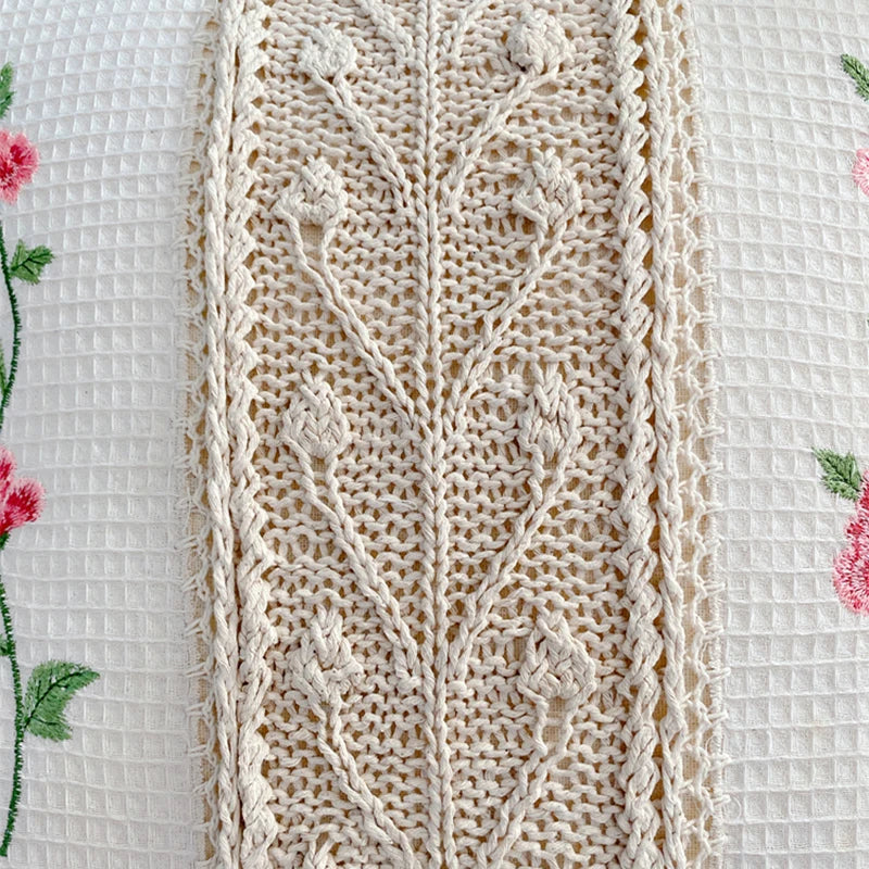 handmade woven cushion cover, view 8 - MRSLM