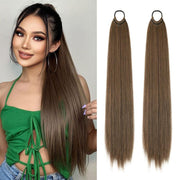 synthetic wrap around ponytail extensions - MRSLM