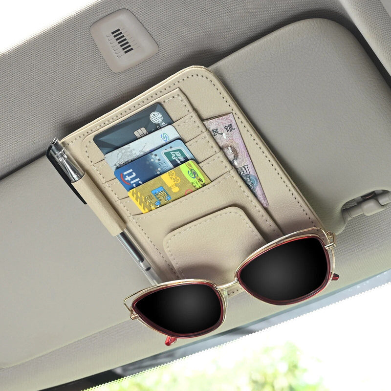 car sun visor organizer, view 12 - MRSLM