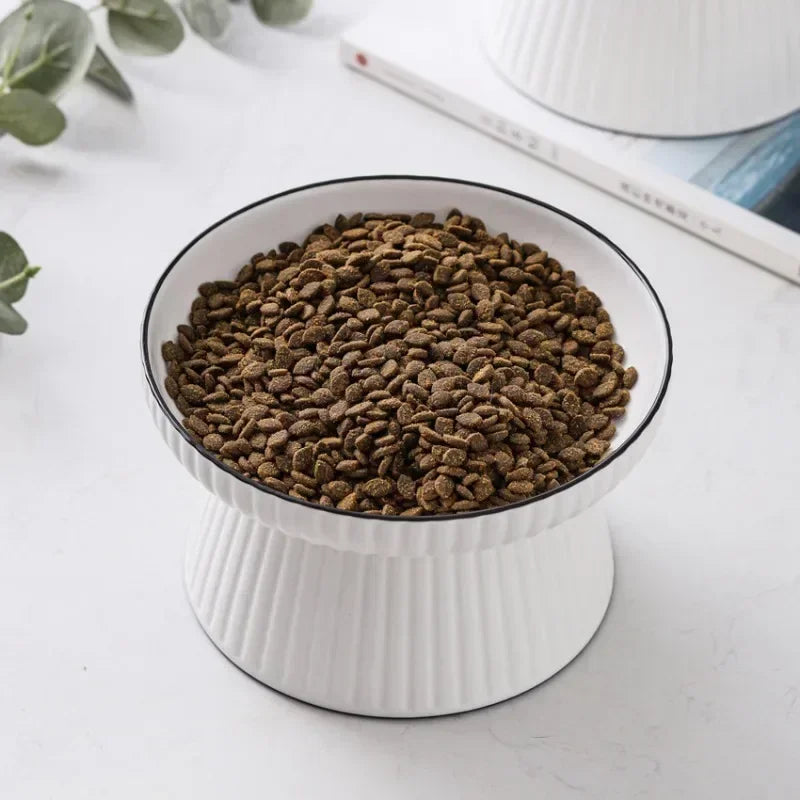 cute cartoon ceramic pet bowl, view 7 - MRSLM