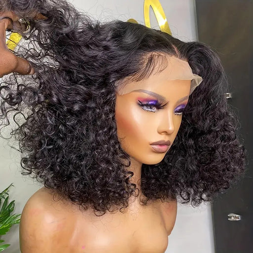 front lace water wave bob wig - MRSLM