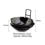 durable ceramic pet bowl, view 2 - MRSLM