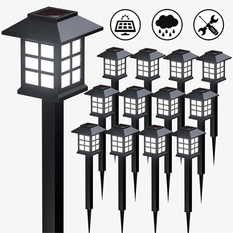 outdoor led solar pathway lights, view 8 - MRSLM