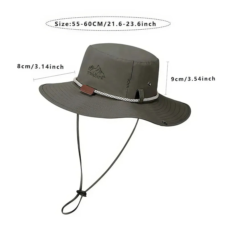 men's waterproof bucket hat, view 13 - MRSLM
