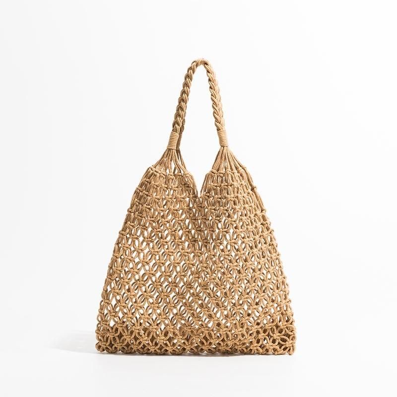 Cotton beach tote bag, view 4 - MRSLM
