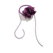 big rose flower choker necklace, view 13 - MRSLM