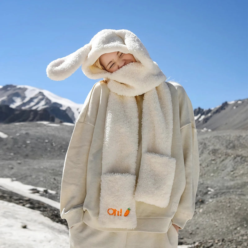 big ear bunny bear beanie, view 7 - MRSLM