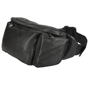 Cowhide large capacity messenger bag, view 2 - MRSLM