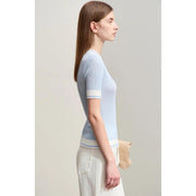jacquard knit top, view 10 - MRSLM