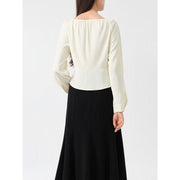 long sleeve casual top, view 6 - MRSLM