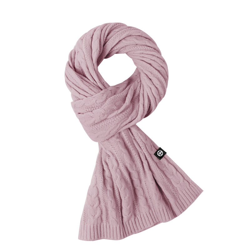 Women's long knit winter scarf, view 18 - MRSLM