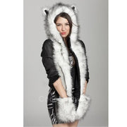 women's winter hat and scarf set, view 5 - MRSLM