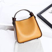 Microfiber synthetic leather shoulder tote bag, view 6 - MRSLM