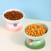 small ceramic cat bowl, view 7 - MRSLM