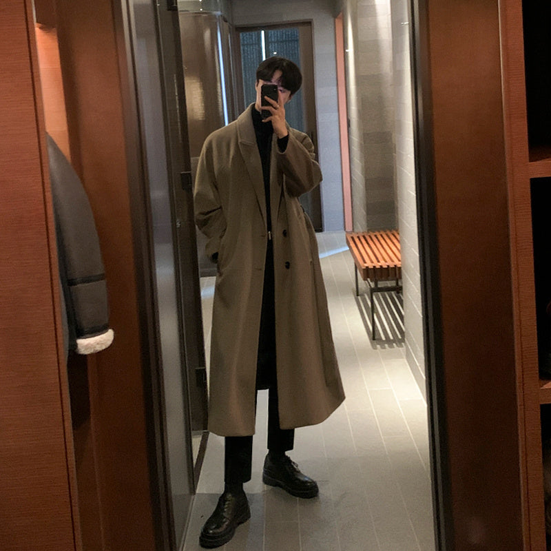 Knee-length trench coat, view 4 - MRSLM