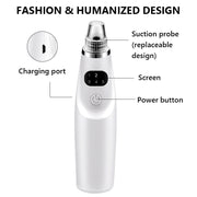 electric blackhead remover vacuum suction tool, view 6 - MRSLM