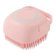 silicone pet bath brush, view 4 - MRSLM