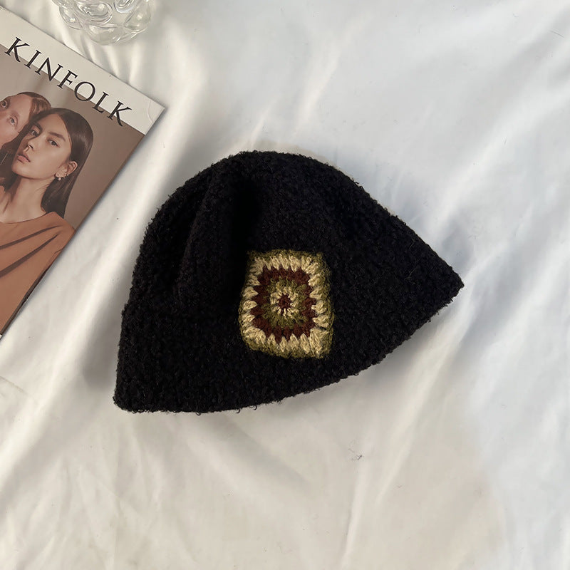 retro knitted pot hat for women, view 6 - MRSLM
