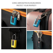 3-digit luggage combination lock, view 9 - MRSLM