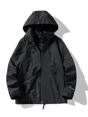 hooded waterproof outdoor jacket, view 7 - MRSLM