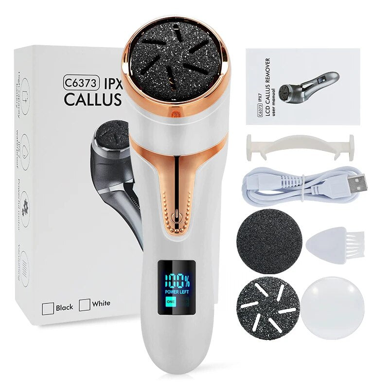 electric foot care kit, view 3 - MRSLM