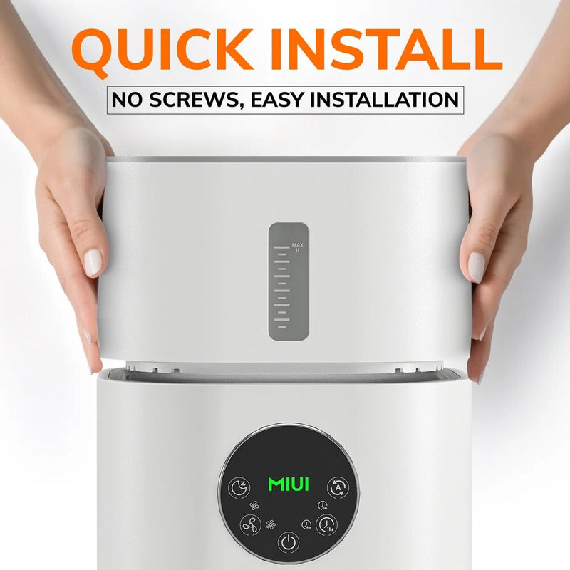 Air purifier and humidifier combo, view 7 - MRSLM