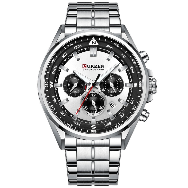 men's quartz calendar watch, view 6 - MRSLM