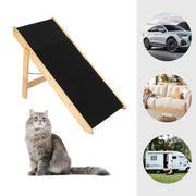 wooden pet stairs and ramp, view 7 - MRSLM