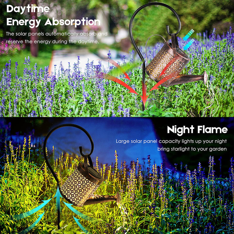 solar watering can light, view 5 - MRSLM