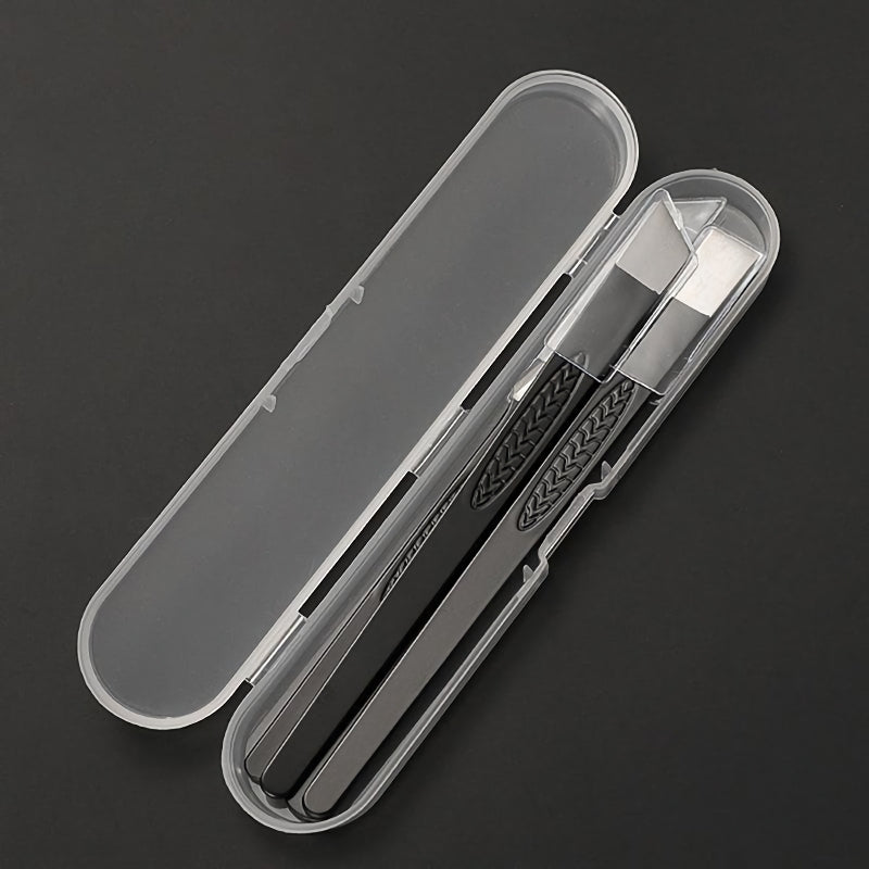 stainless steel pedicure tool set, view 4 - MRSLM