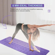 non-slip yoga and fitness mat, view 3 - MRSLM