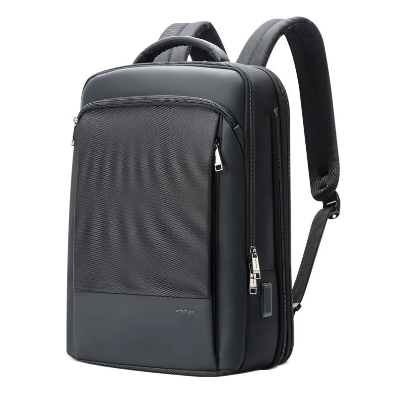 men's business USB backpack, view 5 - MRSLM