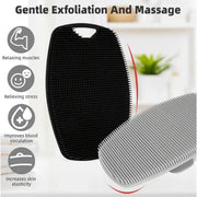 silicone body scrubber, view 6 - MRSLM