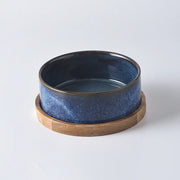 ergonomic ceramic cat and dog bowl, view 5 - MRSLM