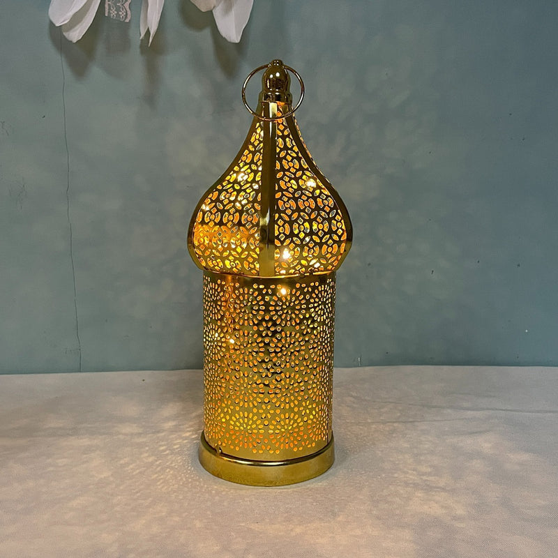 hollow led decorative lantern, view 9 - MRSLM