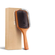 maple wood scalp massage hair brush, view 8 - MRSLM